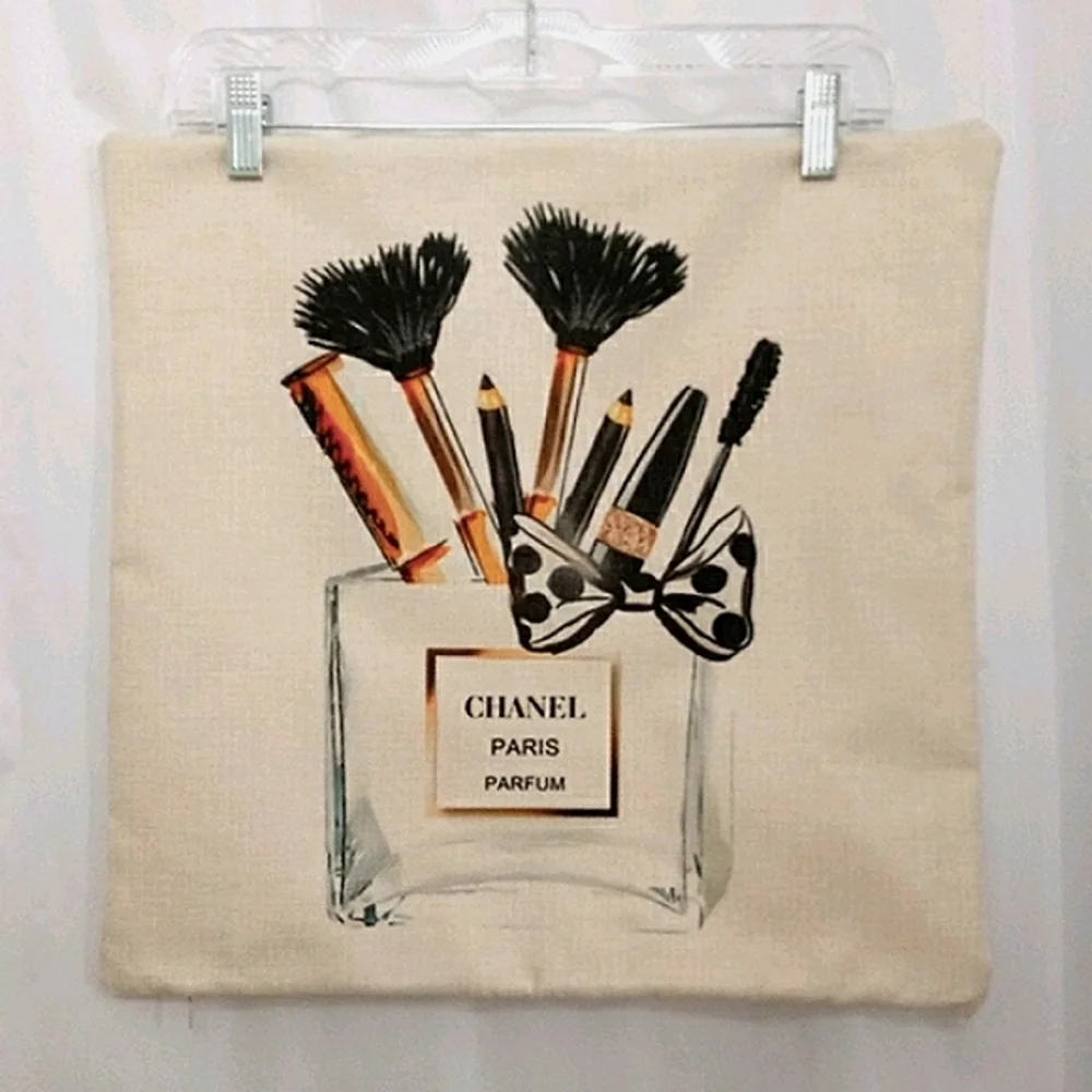 New Home Deco Linen Blend Glam Pillow Case